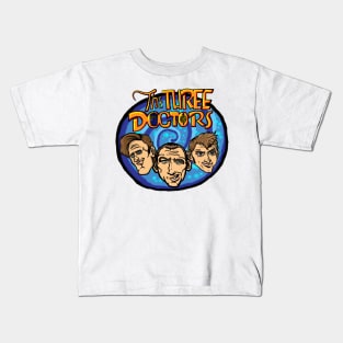 The Three Doctors! Kids T-Shirt